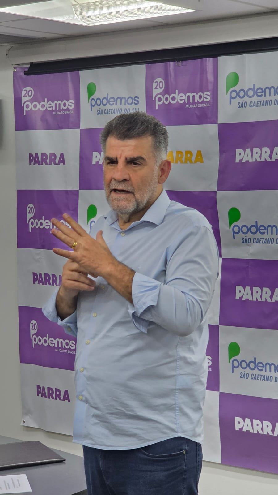 Parra reúne grupo político e traça planos para a Alesp